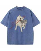 "I'm Not Going Home" Shiba Inu Graphic T-Shirt