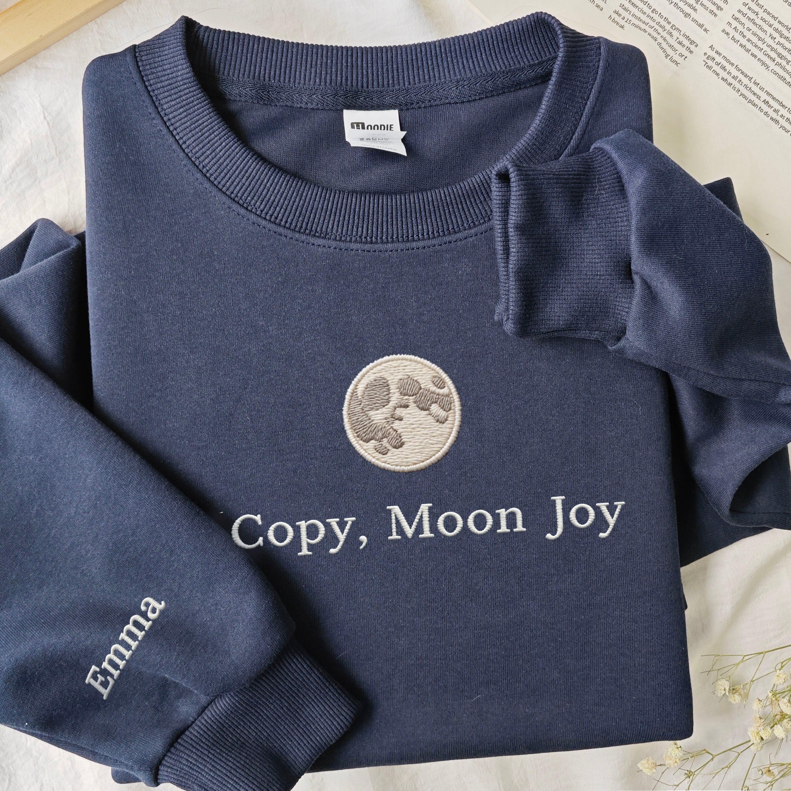 Moon pattern sweatshirt Main image