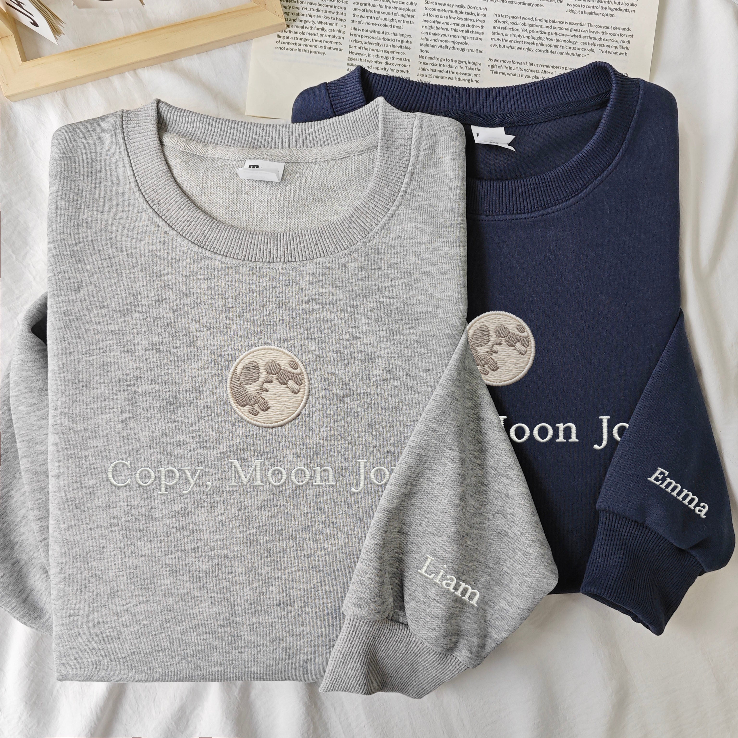 Moon pattern sweatshirt Secondary image