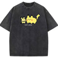 Cute Parent & Kid Pikachu Vintage Washed T-Shirt