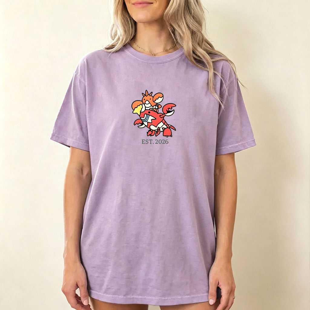 Cute Parent & Kid Clauncher Vintage Washed T-Shirt Main image