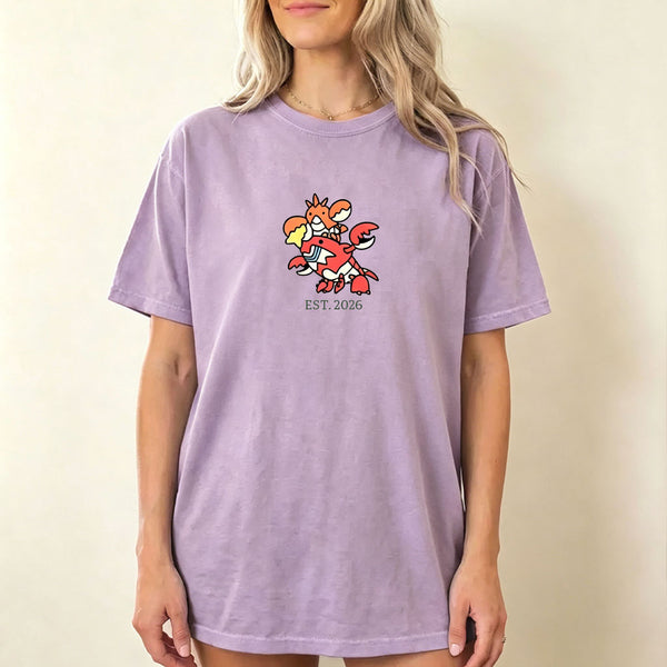 Cute Parent & Kid Clauncher Vintage Washed T-Shirt