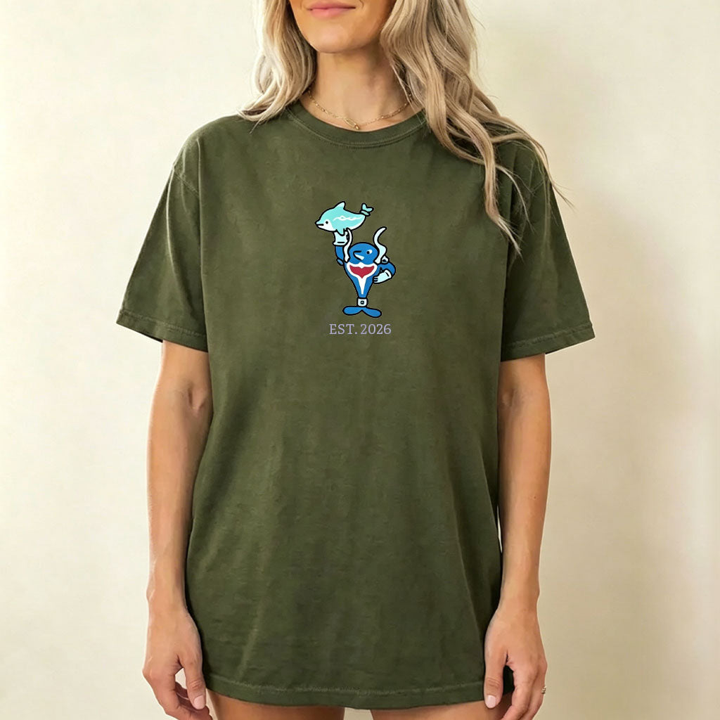 Cute Parent & Kid Finizen Vintage Washed T-Shirt