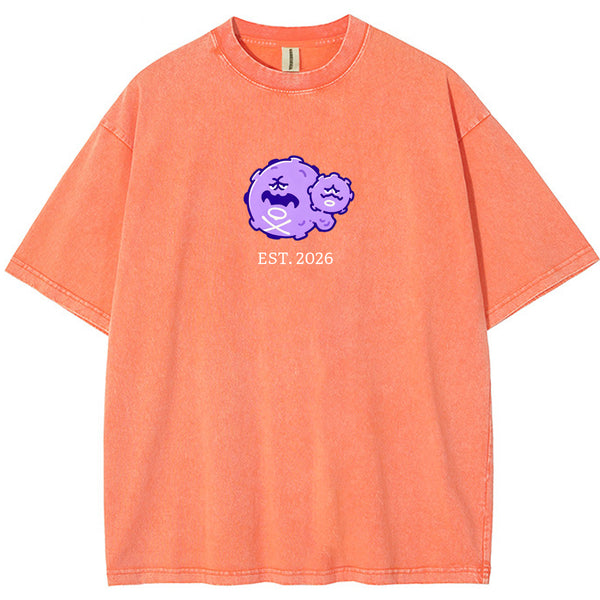 Cute Parent & Kid Koffing Vintage Washed T-Shirt