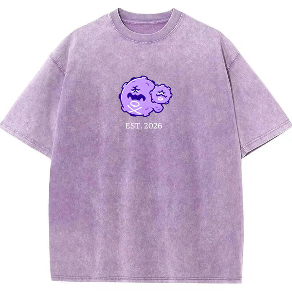 Cute Parent & Kid Koffing Vintage Washed T-Shirt