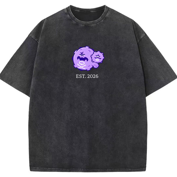 Cute Parent & Kid Koffing Vintage Washed T-Shirt