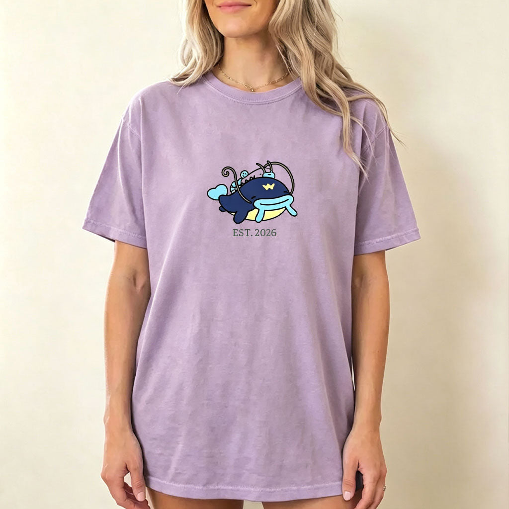 Cute Parent & Kid Wailord Vintage Washed T-Shirt