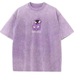 Cute Parent & Kid Gastly Haunter Vintage T-Shirt