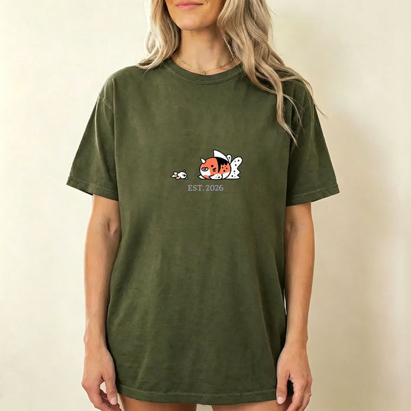 Cute Parent & Kid Magikarp Vintage Washed T-Shirt
