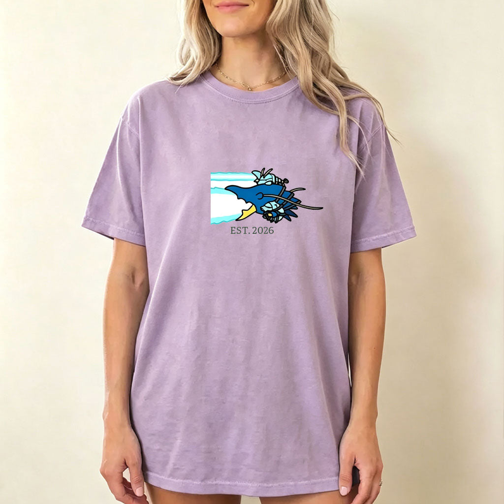 Cute Parent & Kid Gyarados Vintage Washed T-Shirt Main image