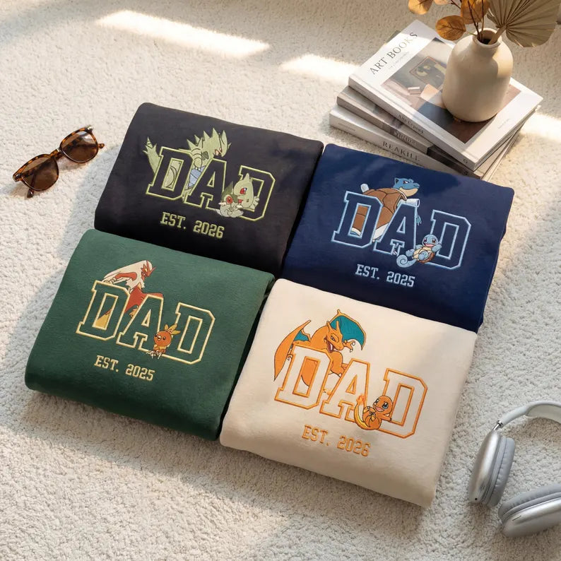 Personalized PokaDad Character Hoodie