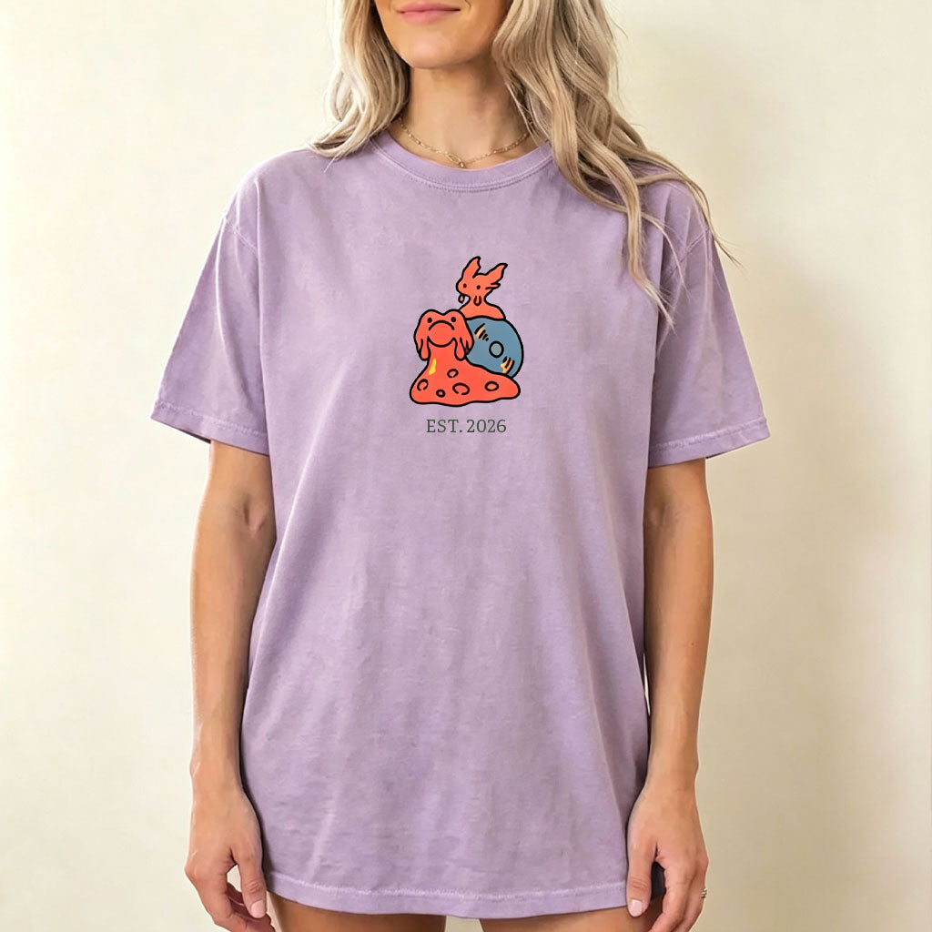 Cute Parent & Kid Slugma Vintage Washed T-Shirt Main image