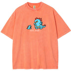 Cute Parent & Kid Feraligatr Vintage Washed T-Shirt