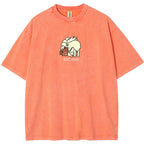 Cute Parent & Kid Arcanine Vintage Washed T-Shirt