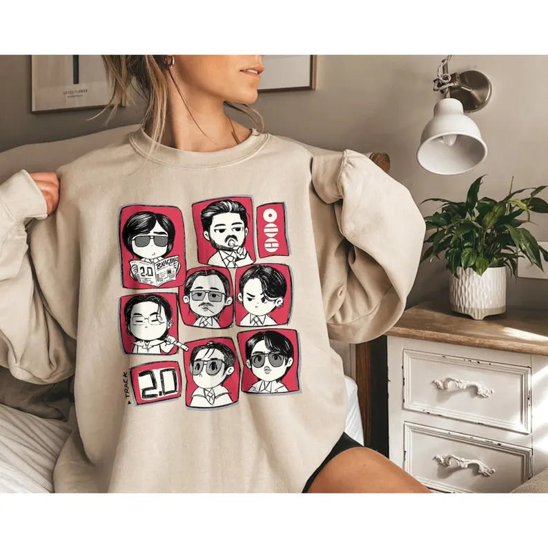 BTS 2.0 Arirang T-Shirt, BTS Tour 2026 Cute Group Graphic Sweatshirt, Fan Inspired Hoodie