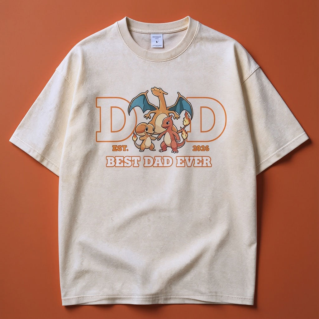 Custom Pokemon Dad Shirt
