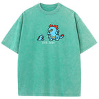 Cute Parent & Kid Feraligatr Vintage Washed T-Shirt