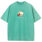 Cute Parent & Kid Arcanine Vintage Washed T-Shirt