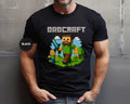 Personalized DadCraft Shirt, Gamer Dad DadCraft Tee