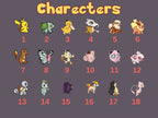 Custom Poke Dad Shirt, Personalized Kids Names, Father's Day Gift Tee