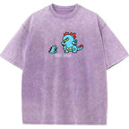 Cute Parent & Kid Feraligatr Vintage Washed T-Shirt