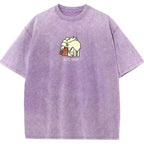 Cute Parent & Kid Arcanine Vintage Washed T-Shirt