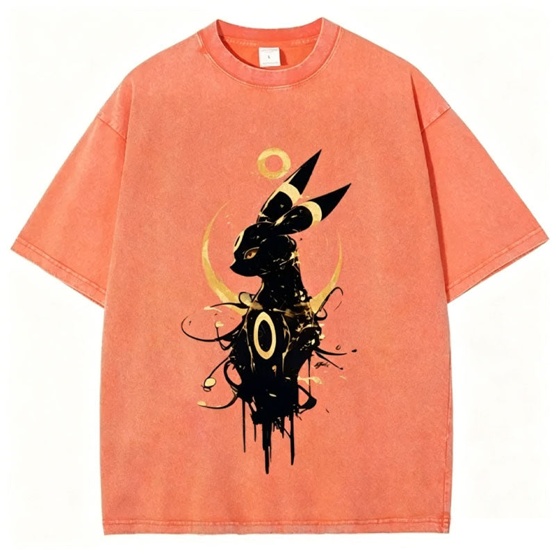 Umbreon Unisex Vintage Washed Tee