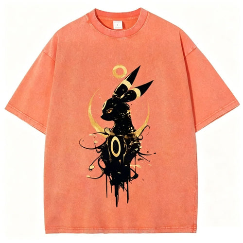 Umbreon Unisex Vintage Washed Tee