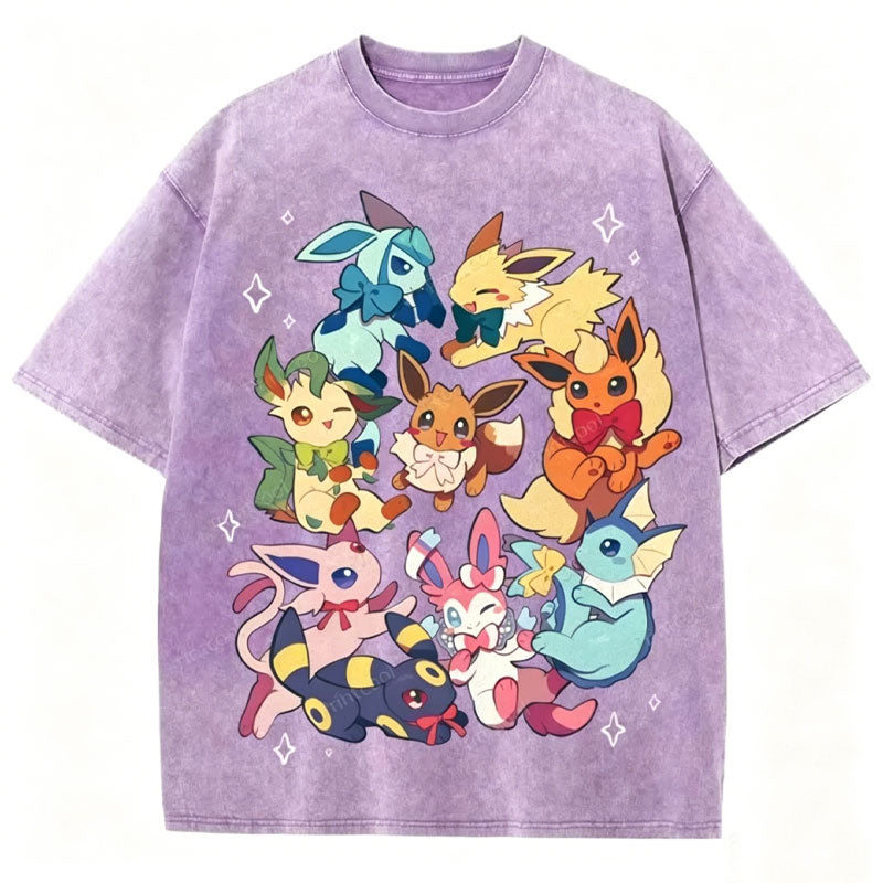 Eevee Unisex Vintage Washed Tee Secondary image