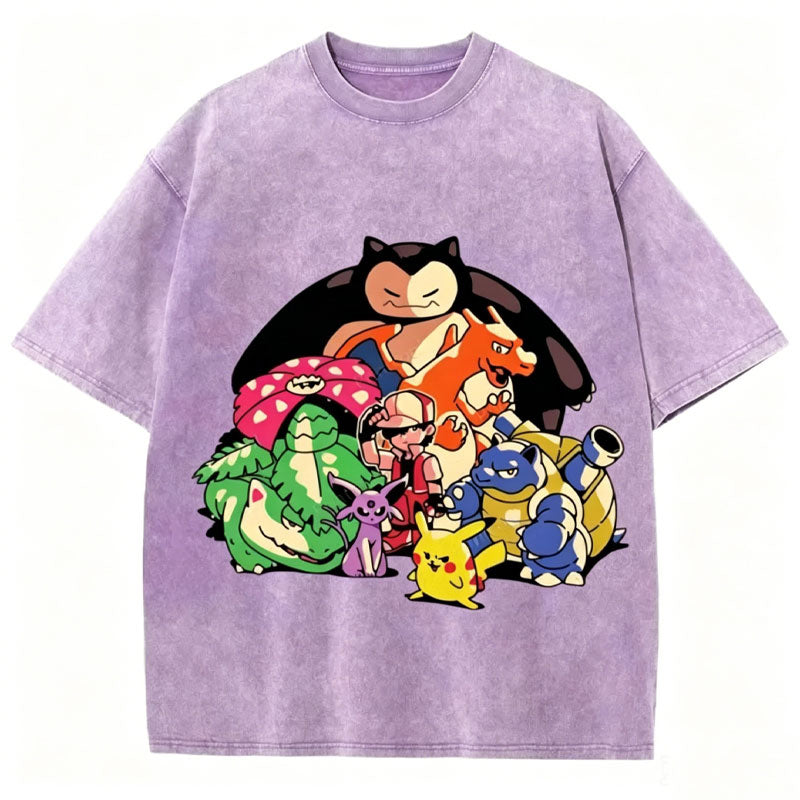 The Original Pokémon Unisex Vintage Washed Tee Main image