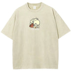 Cute Parent & Kid Arcanine Vintage Washed T-Shirt