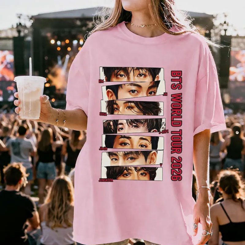 BTS Arirang World Tour Shirt, Fan Inspired Concert Tee Main image