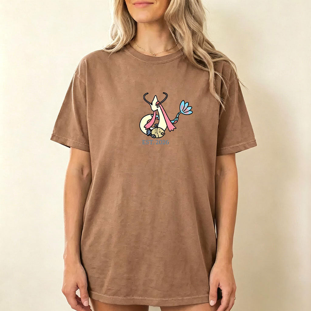 Cute Parent & Kid Milotic Vintage Washed T-Shirt Secondary image