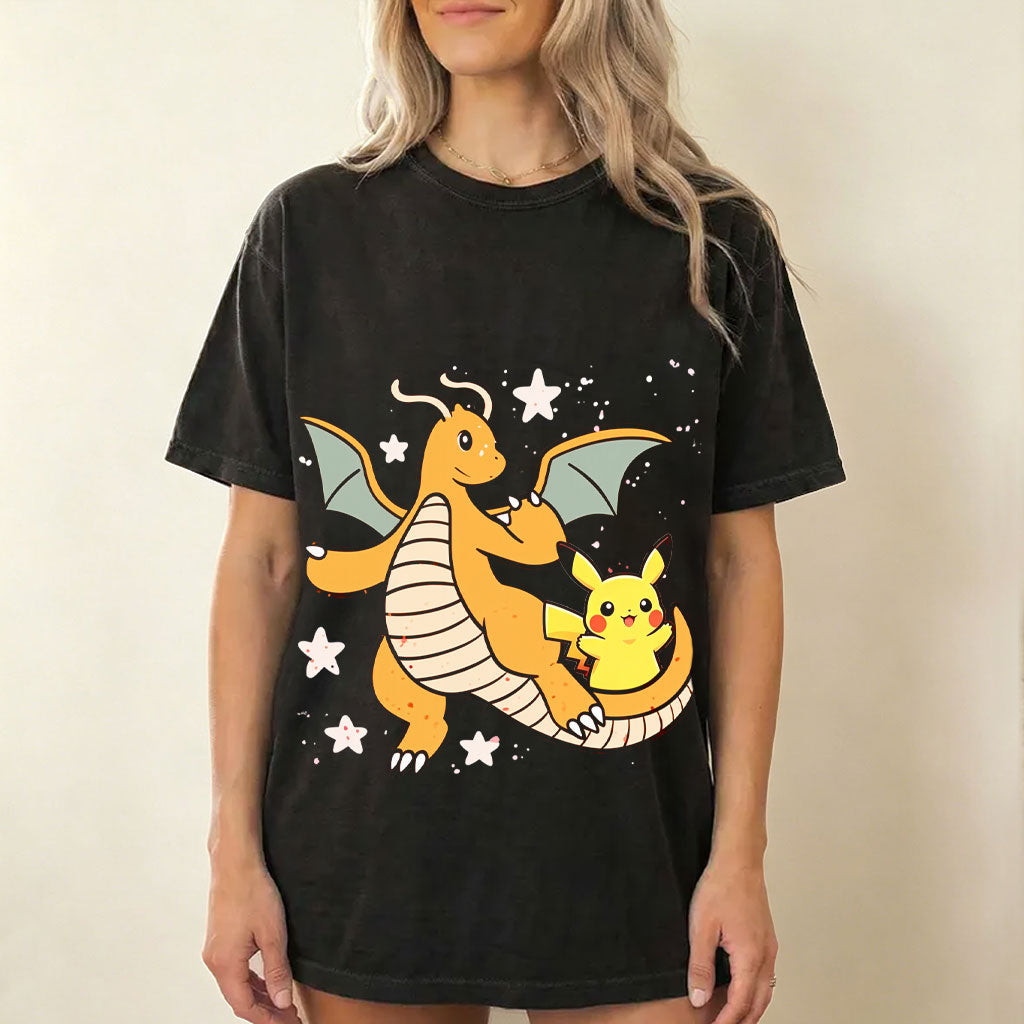 Dragonite Mom & Little Pokemon Kids Family Tee Main image