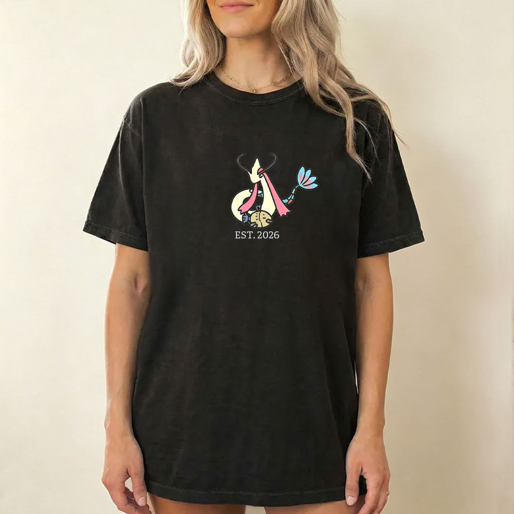 Cute Parent & Kid Milotic Vintage Washed T-Shirt Main image