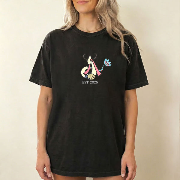Cute Parent & Kid Milotic Vintage Washed T-Shirt