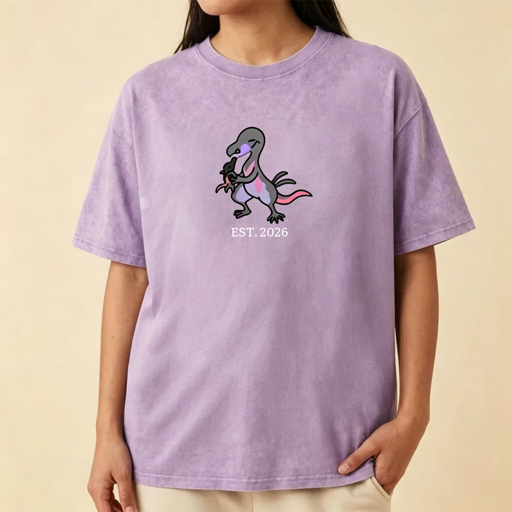 Cute Parent & Kid Salandit Vintage Washed T-Shirt Secondary image