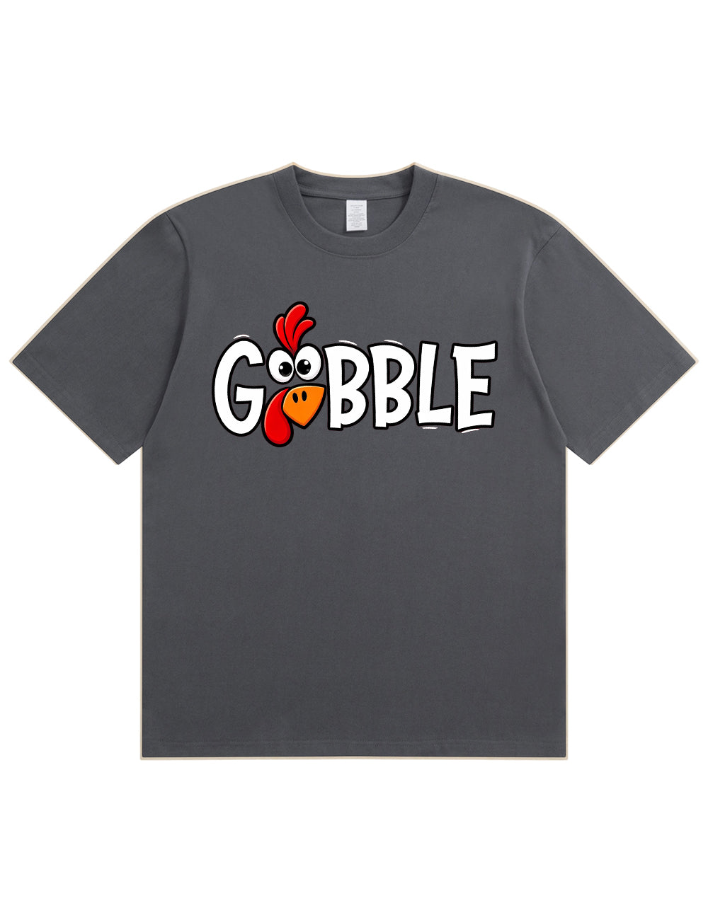 Funny Gobble Turkey Face T‑Shirt | Thanksgiving Fall Graphic Tee