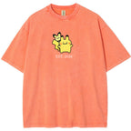 Cute Parent & Kid Pikachu Vintage T-Shirt