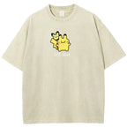 Cute Parent & Kid Pikachu Vintage T-Shirt