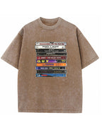 Vintage Washed 90s R&B Cassette Tape Graphic T Shirt