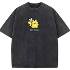 Cute Parent & Kid Pikachu Vintage T-Shirt