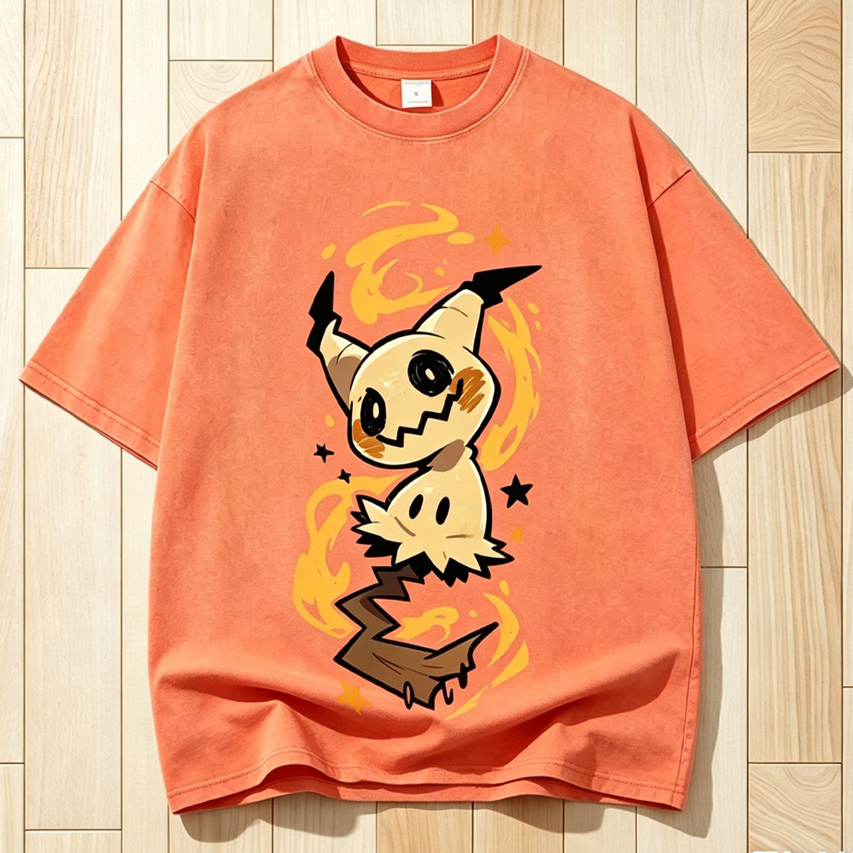 Mimikyu Unisex Vintage Washed Tee