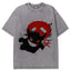 Ink Splatter Gengar Kanji Vintage Tee | Pokemon Anime