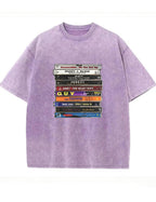 Vintage Washed 90s R&B Cassette Tape Graphic T Shirt