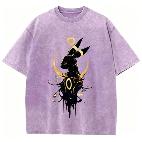 Umbreon Unisex Vintage Washed Tee