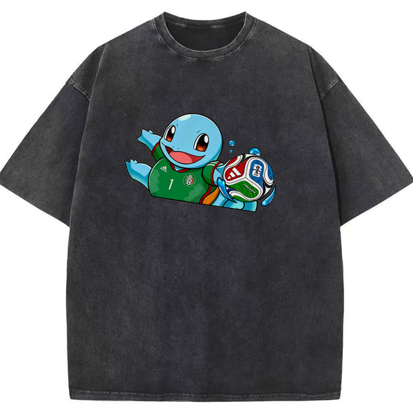 2026 World Cup Pokemon Mexico Squirtle Graphic Tee