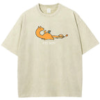 Cute Parent & Kid Dragonite Vintage Washed T-Shirt