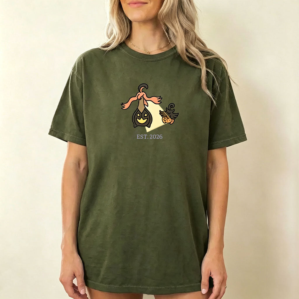 Cute Parent & Kid Gourgeist Vintage Washed T-Shirt