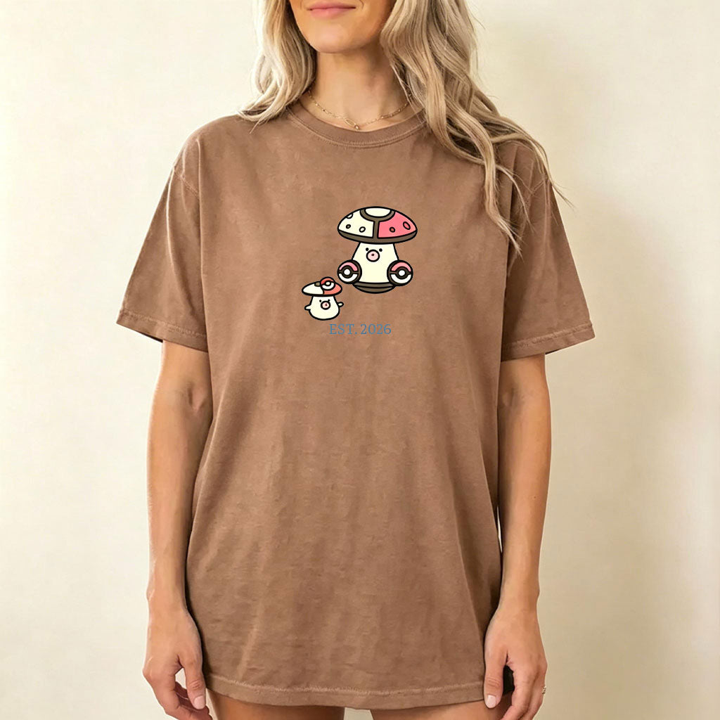 Cute Parent & Kid Amoonguss Vintage Washed T-Shirt